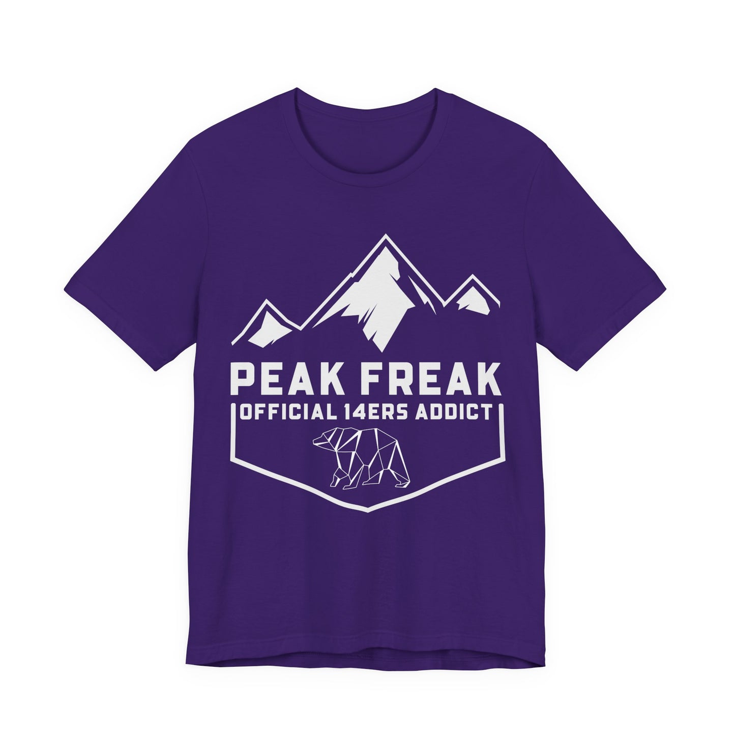 14er Hiking Tee — Mountain Adventure Unisex T-Shirt for Peak Climbers