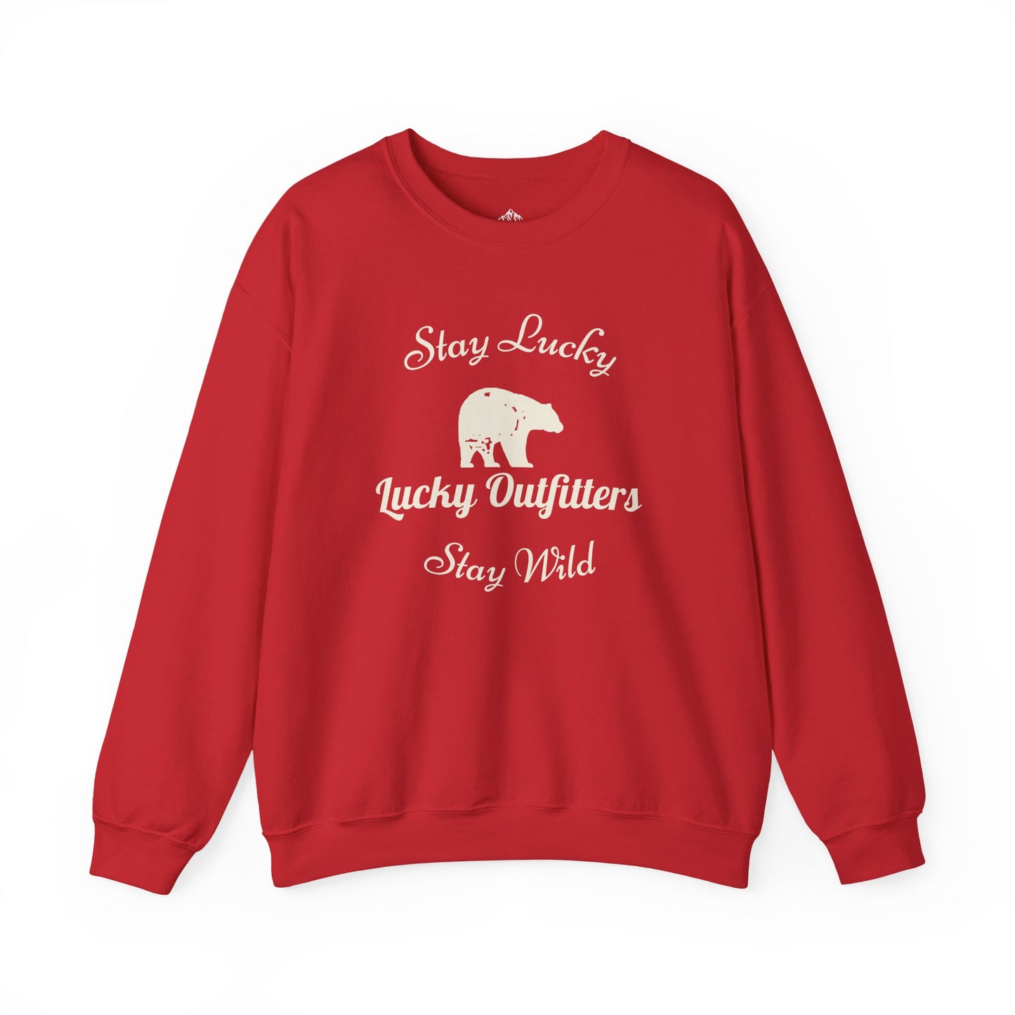 Stay Lucky Stay Wild Bear Unisex Sweatshirt — Lucky Outfitters / Crewneck