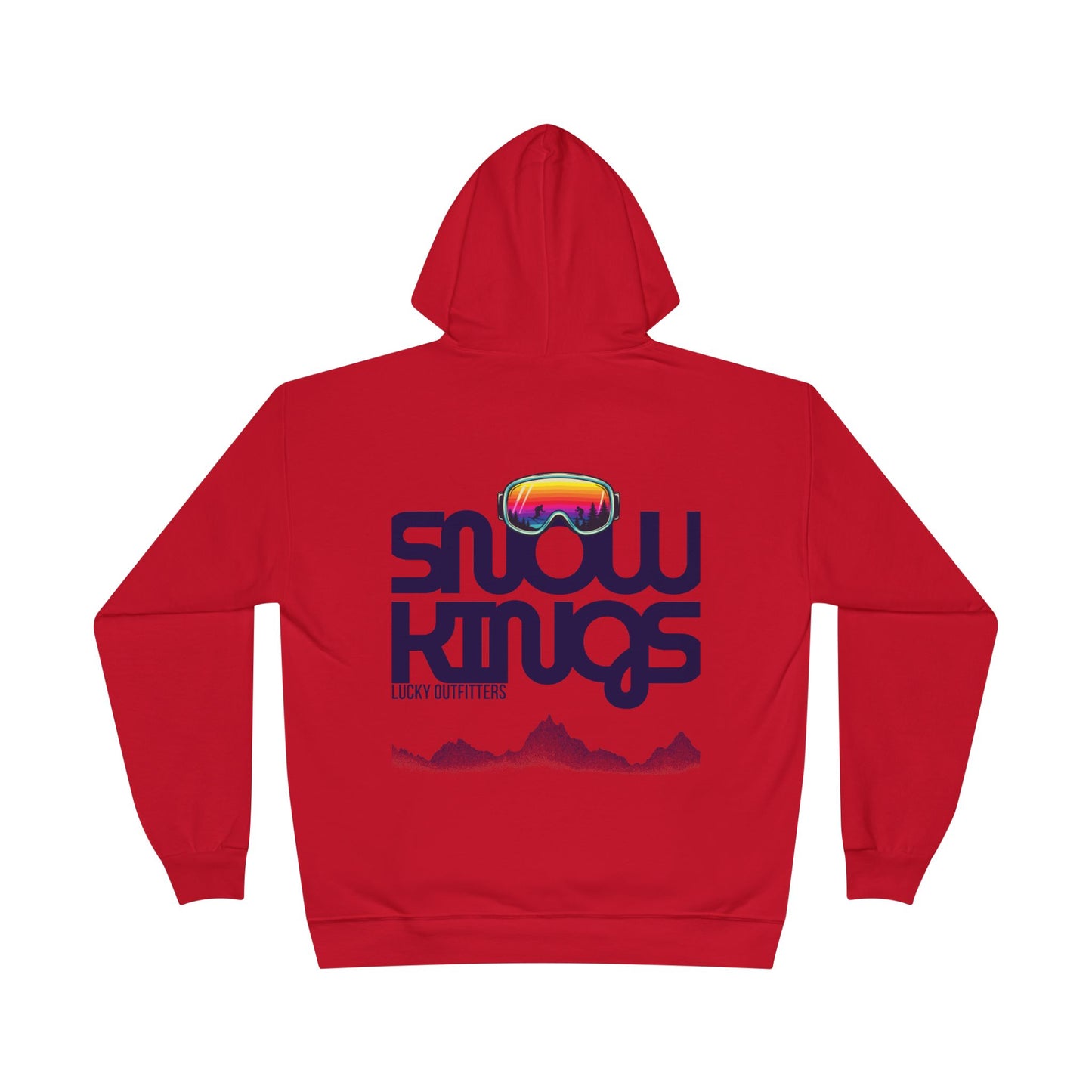 The Snow Kings Retro Goggles Hoodie - Unisex Pullover by Lucky Outfitters