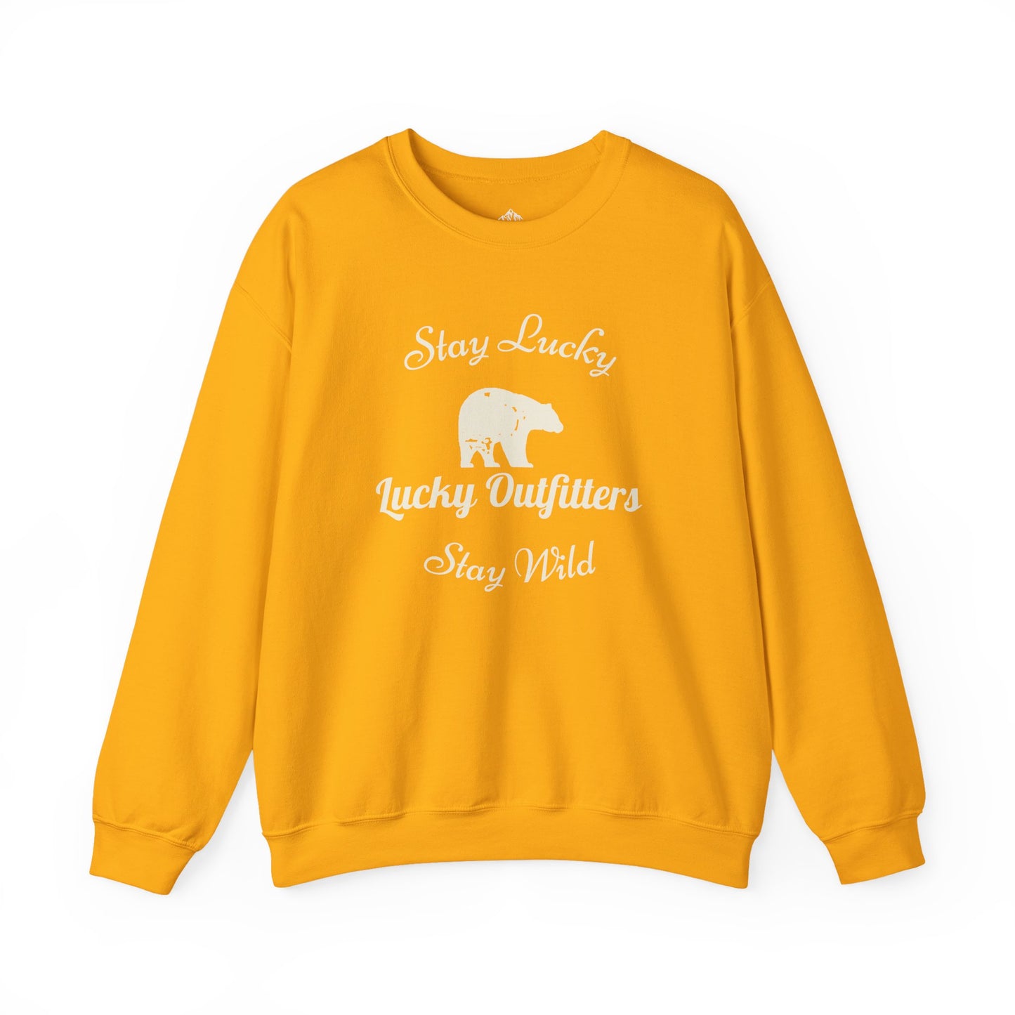 Stay Lucky Stay Wild Bear Unisex Sweatshirt — Lucky Outfitters / Crewneck