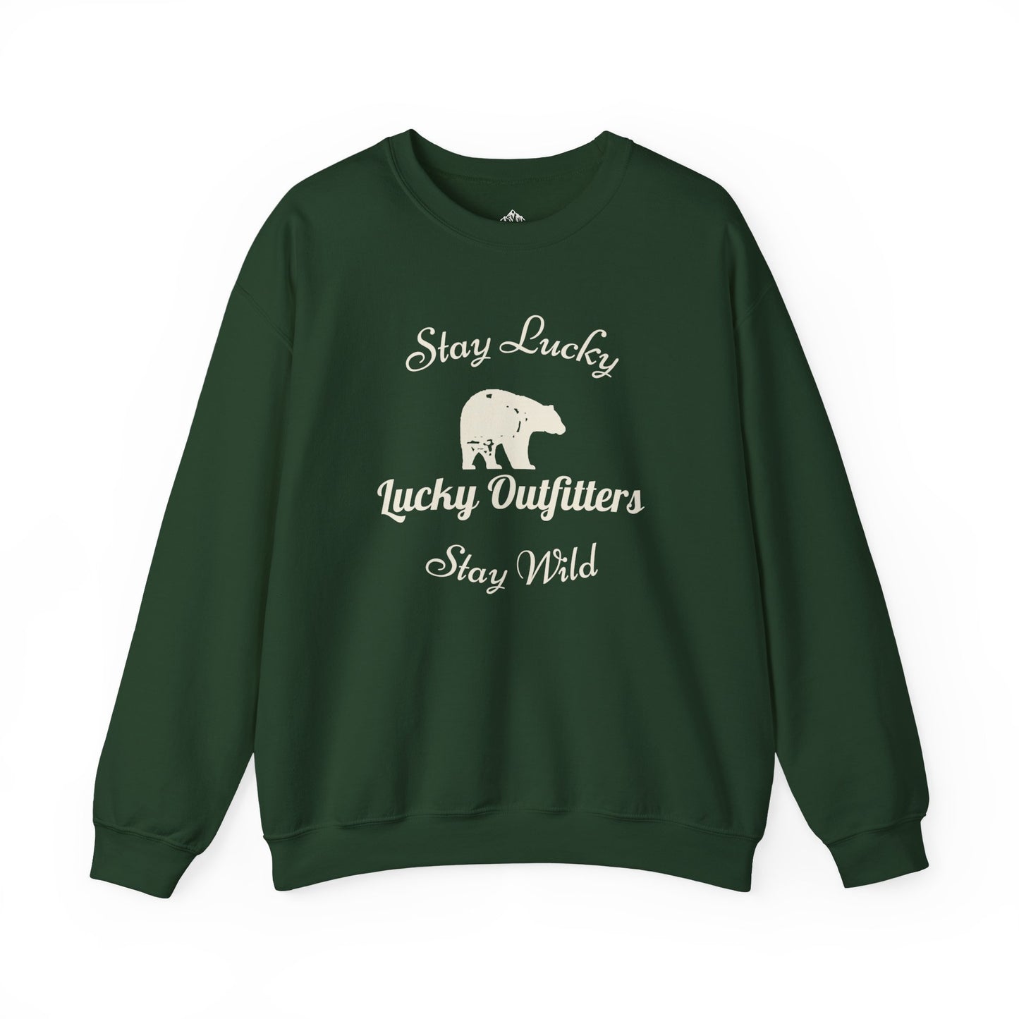 Stay Lucky Stay Wild Bear Unisex Sweatshirt — Lucky Outfitters / Crewneck