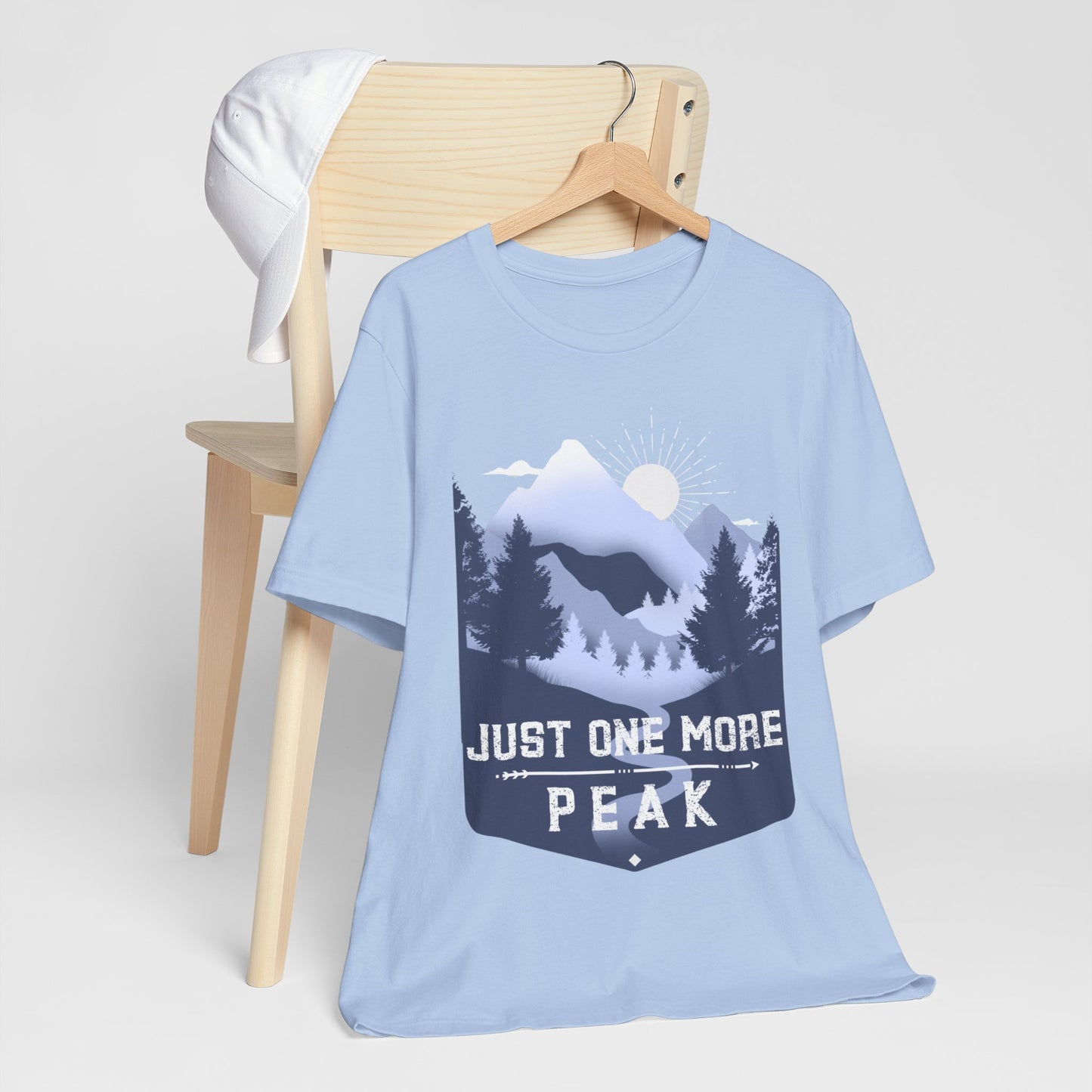 Lucky Outfitters - Just One More Peak Unisex Hiking T-Shirt — Mountain Adventure Tee