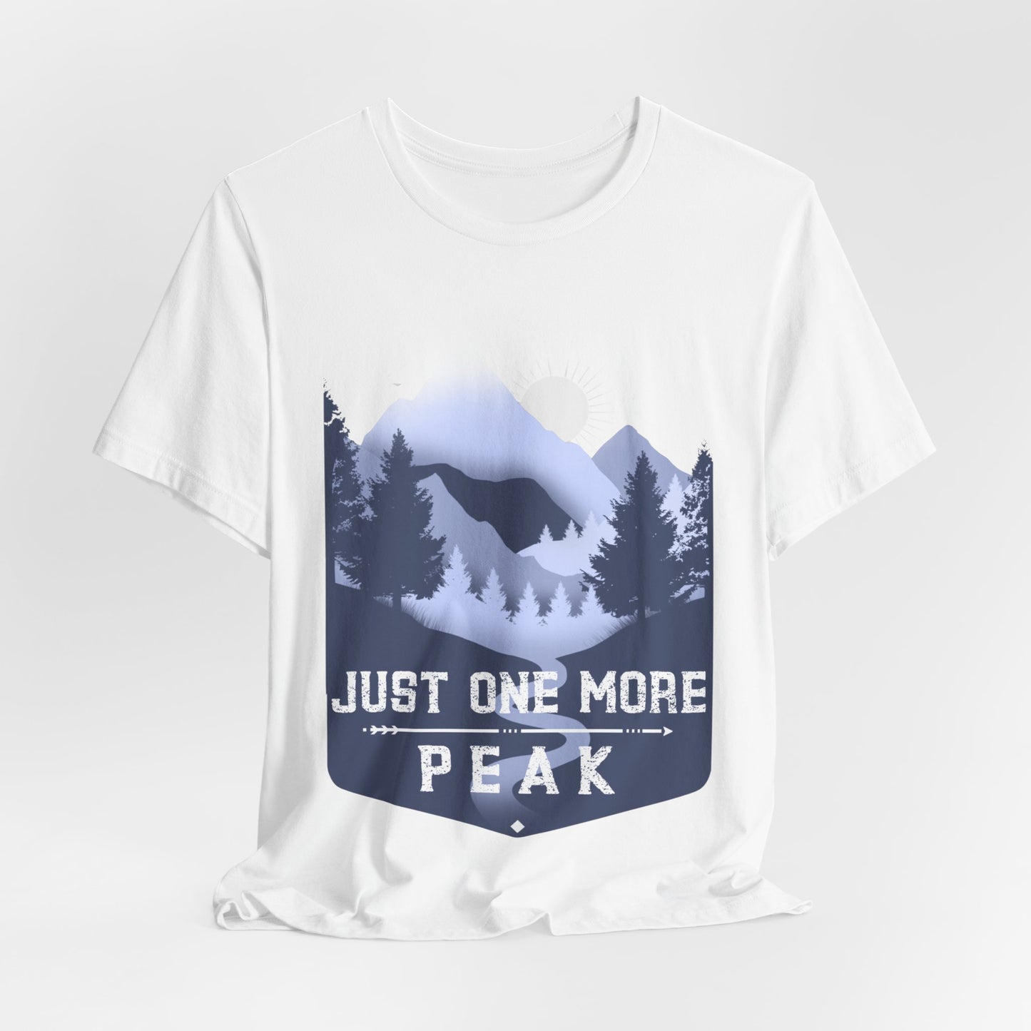 Lucky Outfitters - Just One More Peak Unisex Hiking T-Shirt — Mountain Adventure Tee