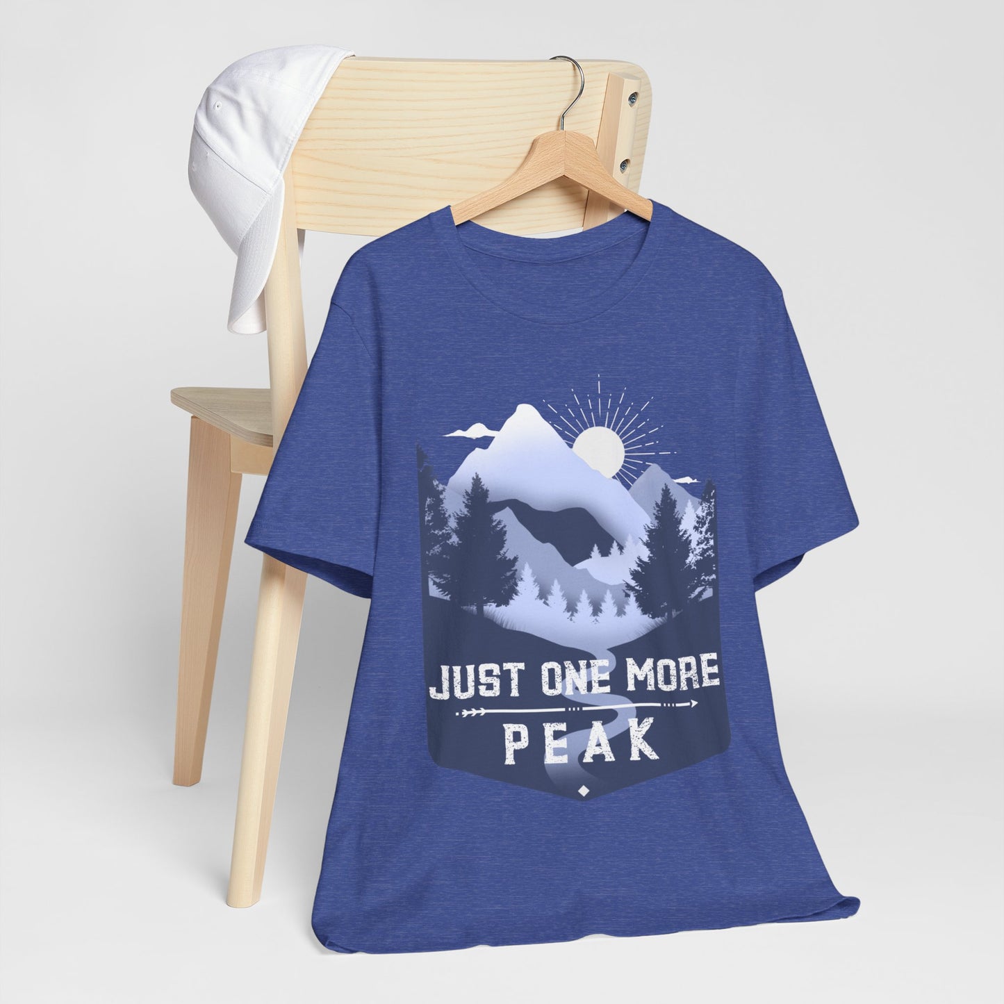 Lucky Outfitters - Just One More Peak Unisex Hiking T-Shirt — Mountain Adventure Tee
