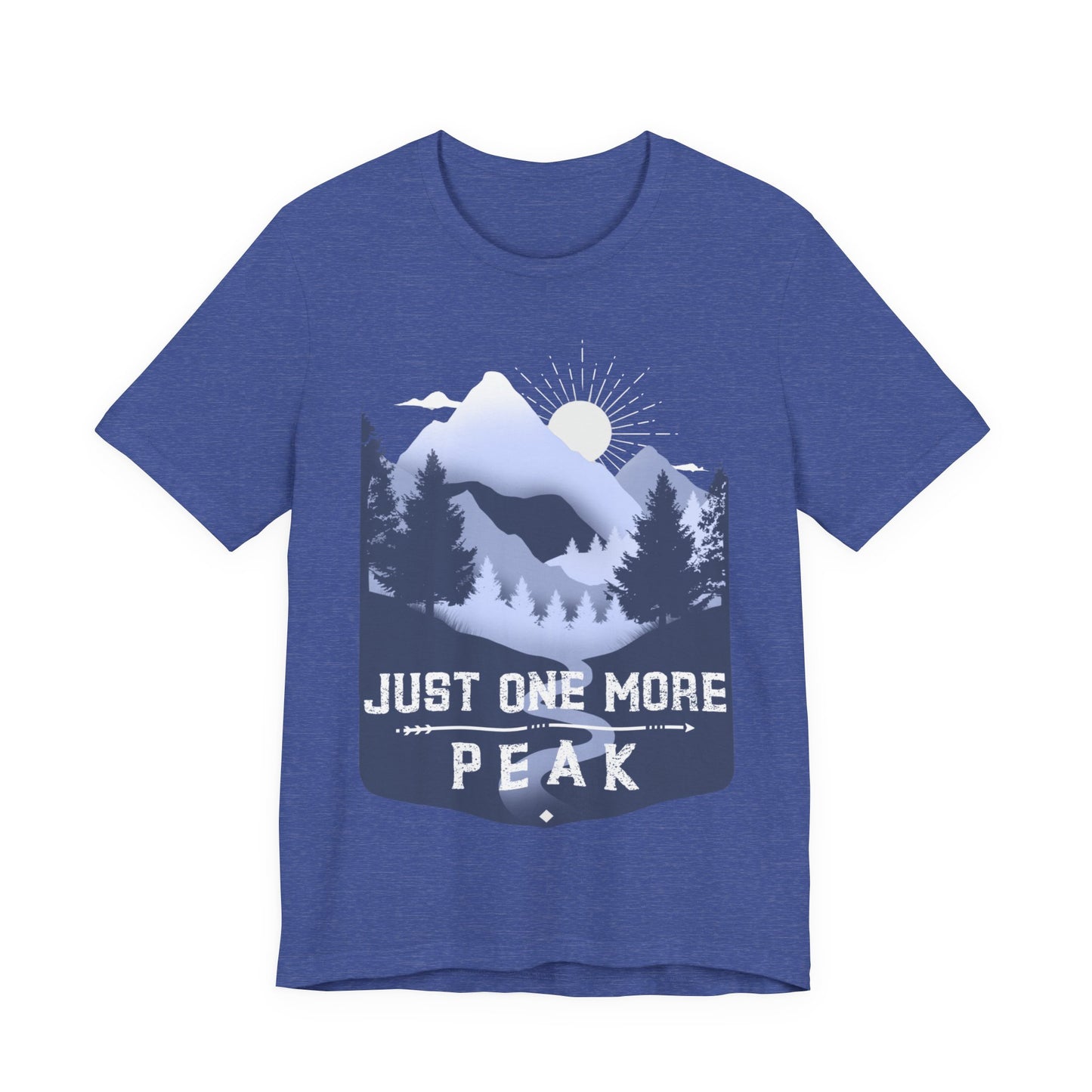 Lucky Outfitters - Just One More Peak Unisex Hiking T-Shirt — Mountain Adventure Tee