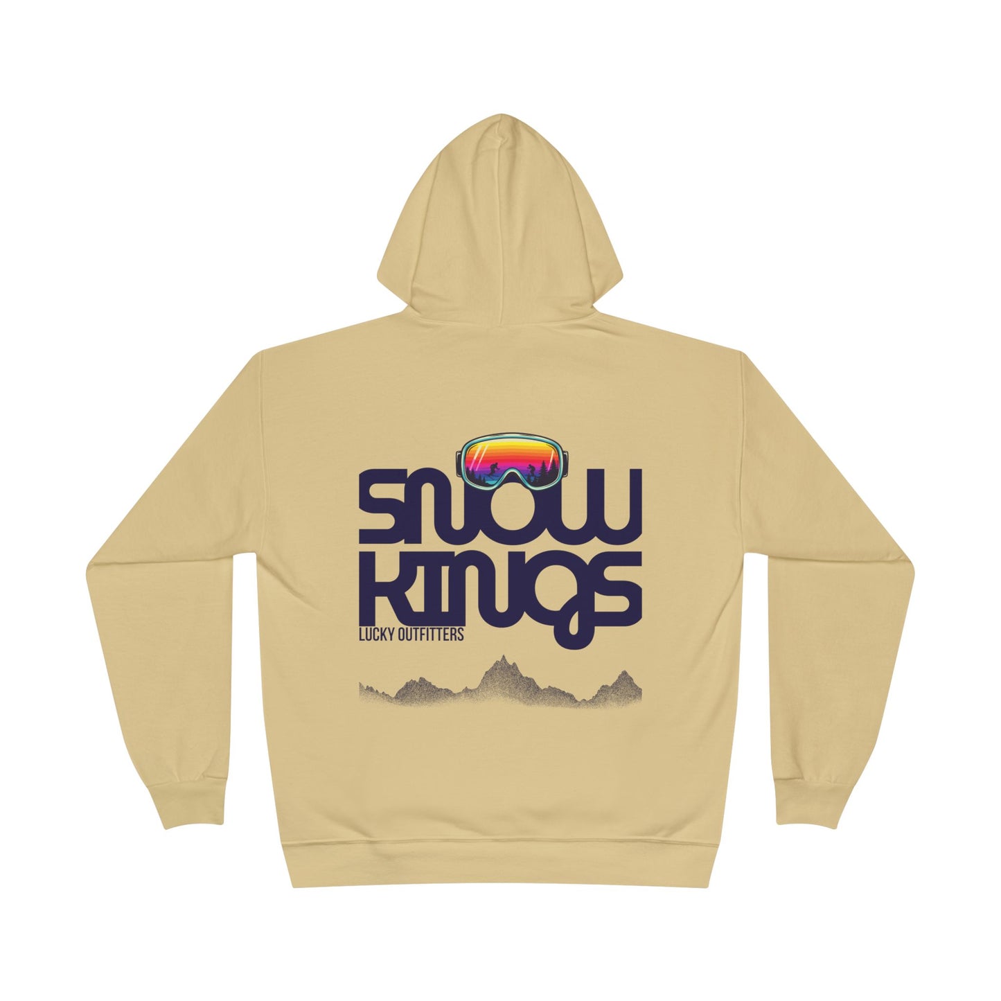 The Snow Kings Retro Goggles Hoodie - Unisex Pullover by Lucky Outfitters