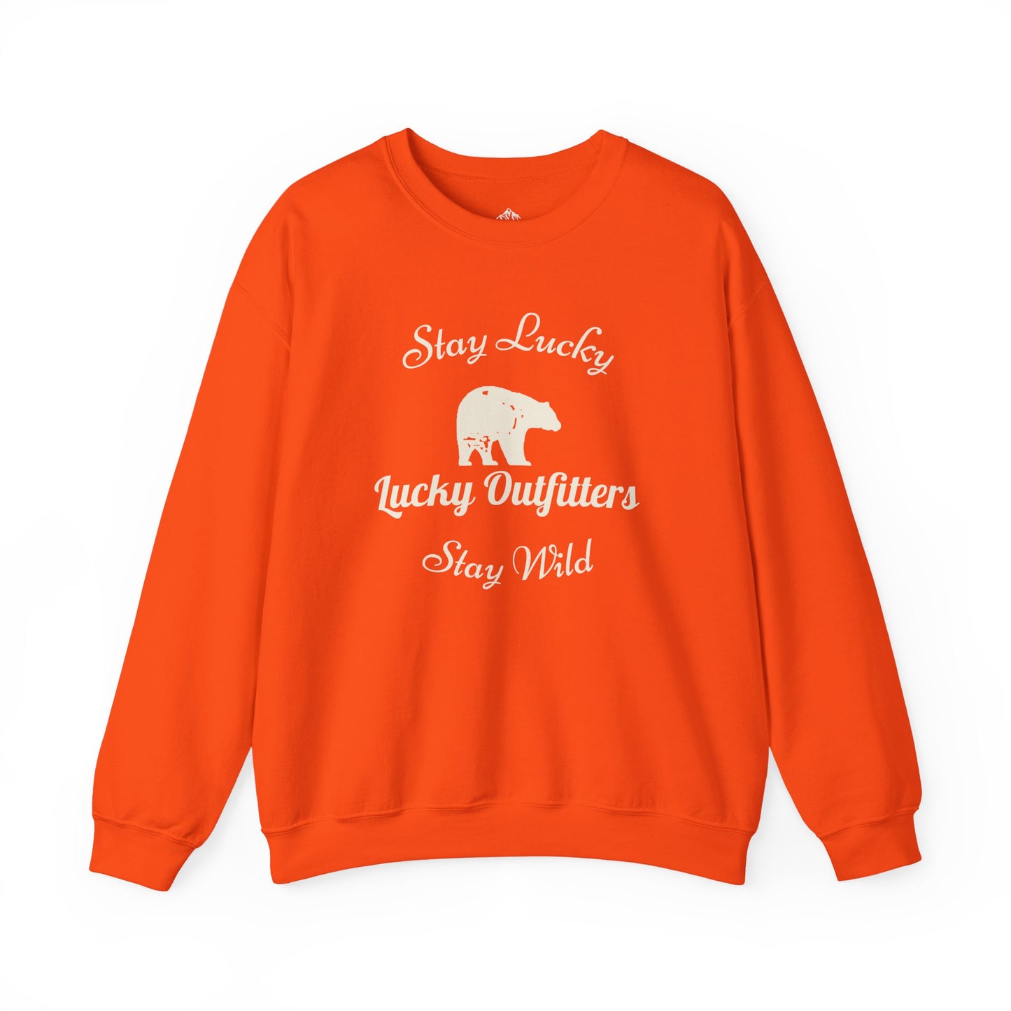 Stay Lucky Stay Wild Bear Unisex Sweatshirt — Lucky Outfitters / Crewneck