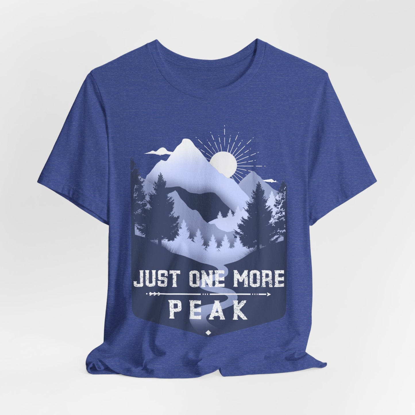 Lucky Outfitters - Just One More Peak Unisex Hiking T-Shirt — Mountain Adventure Tee