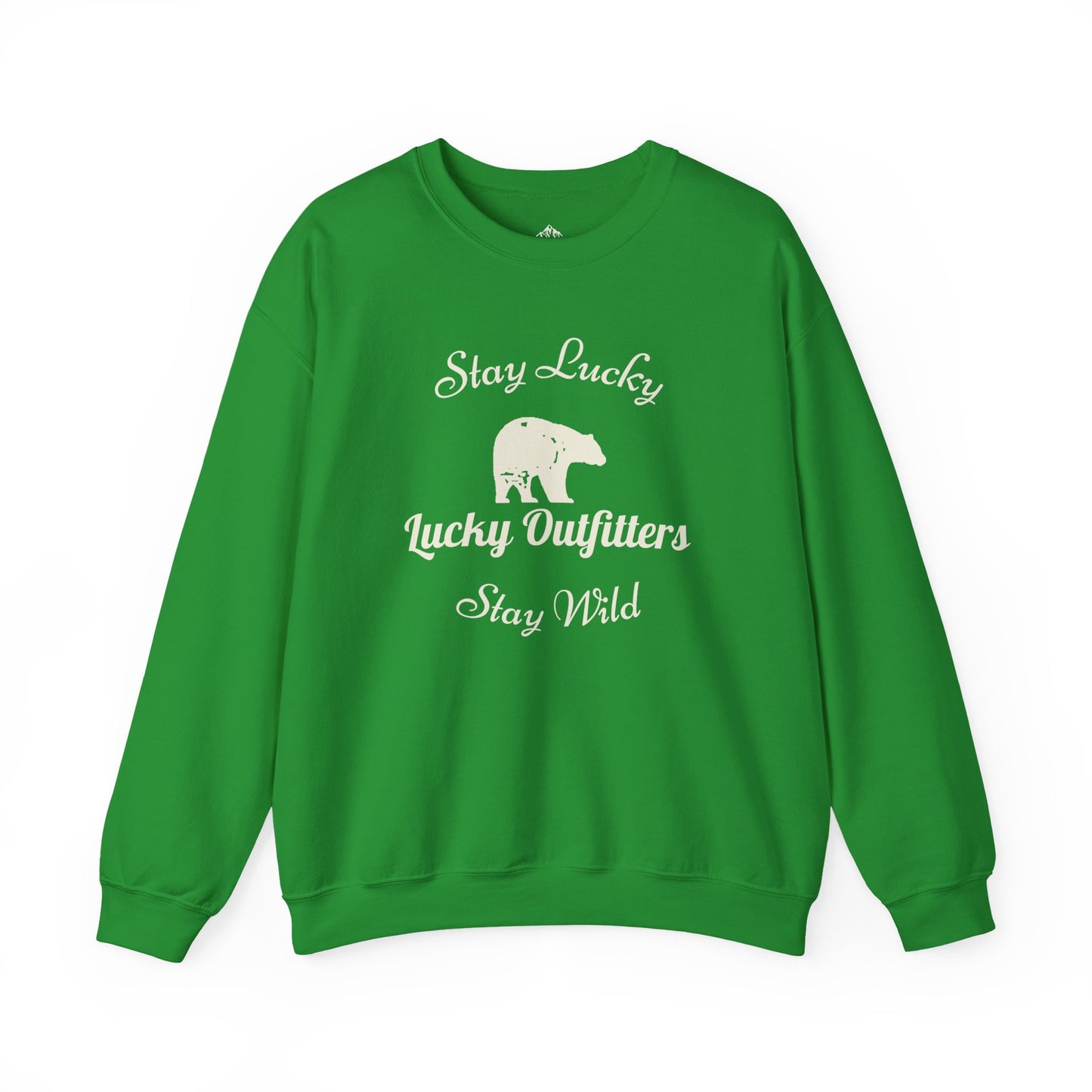 Stay Lucky Stay Wild Bear Unisex Sweatshirt — Lucky Outfitters / Crewneck