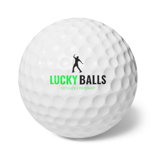 Lucky Balls Golf Set from Get Lucky Pro Shop, 6pcs
