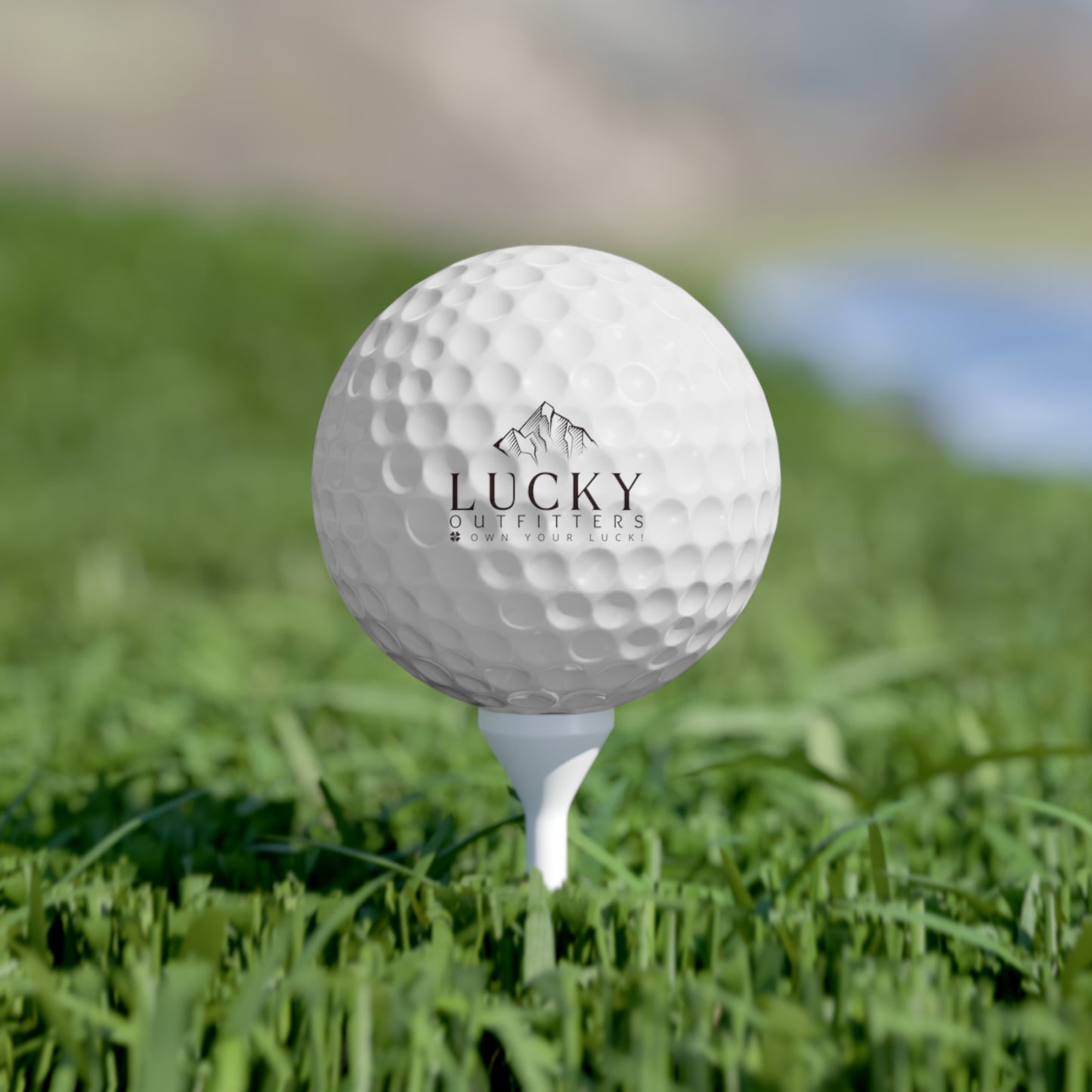 Lucky Outfitters Golf Balls, 6pcs