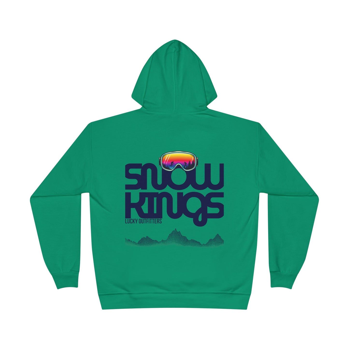 The Snow Kings Retro Goggles Hoodie - Unisex Pullover by Lucky Outfitters