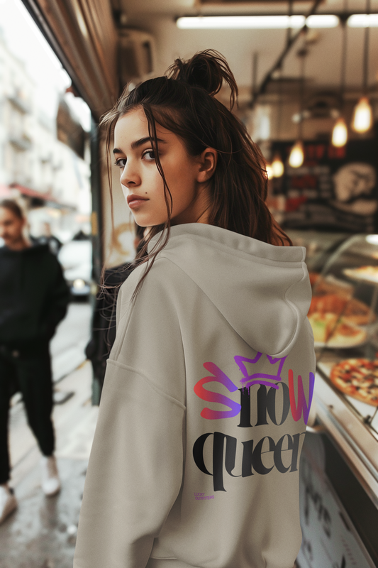 The "Snow Queen" Hoodie - Unisex Graphic Pullover by Lucky Outfitters