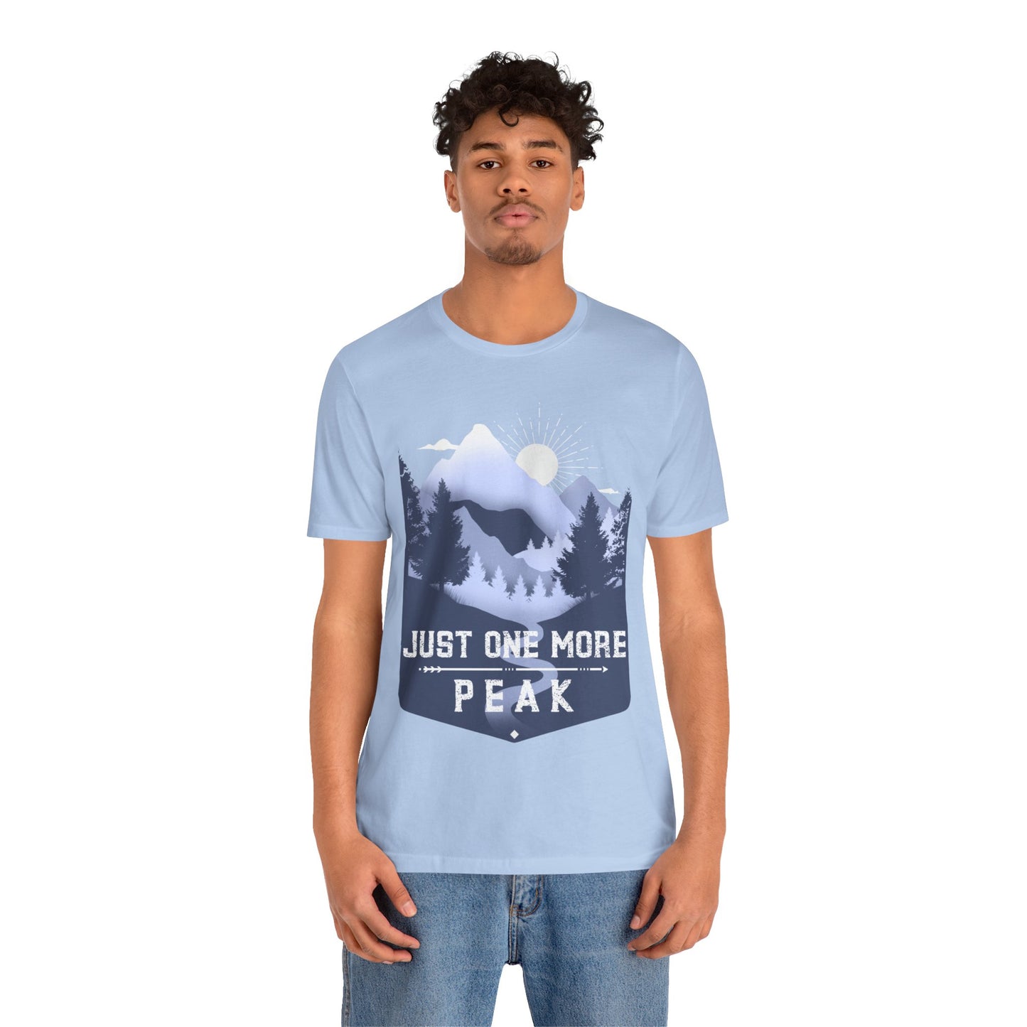 Lucky Outfitters - Just One More Peak Unisex Hiking T-Shirt — Mountain Adventure Tee