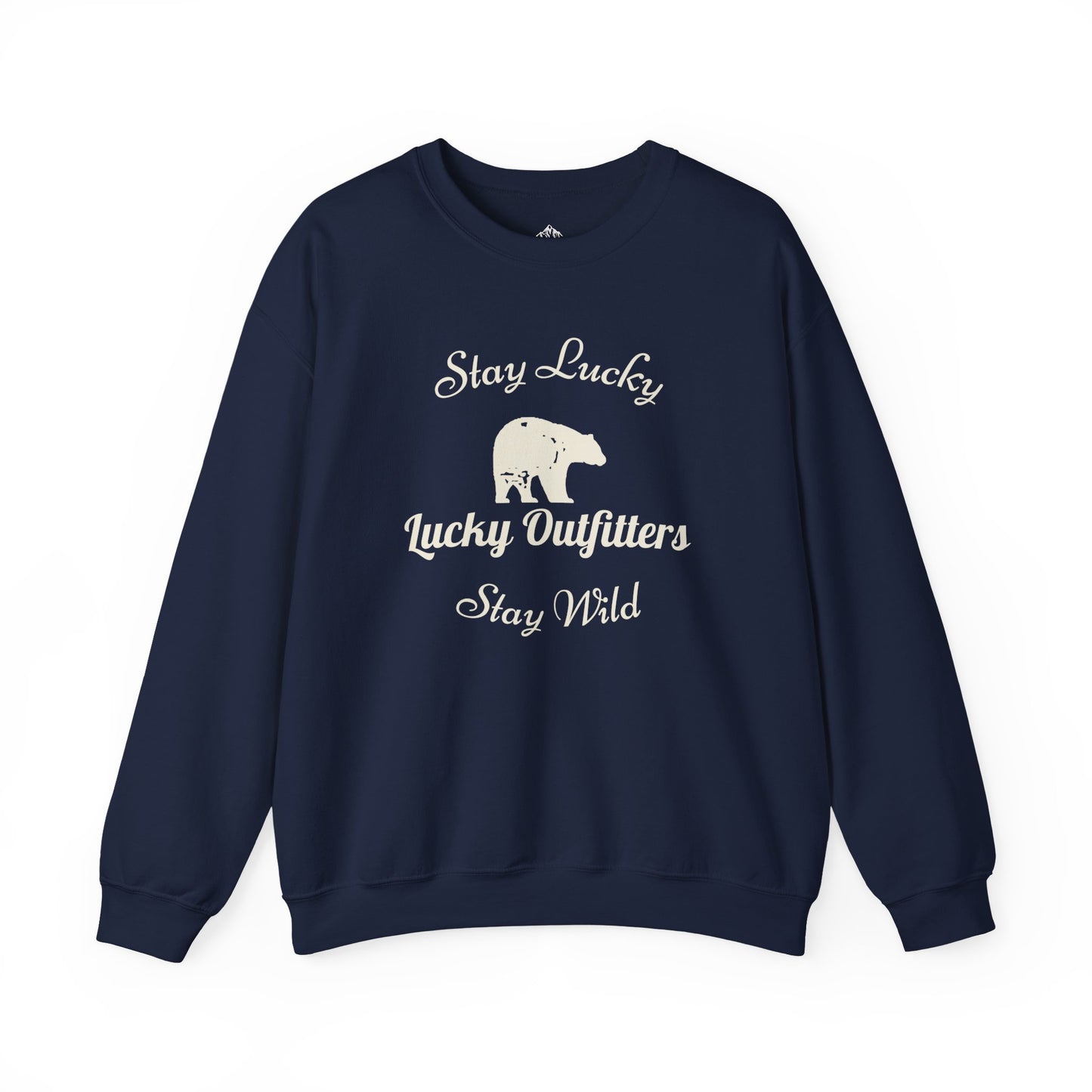 Stay Lucky Stay Wild Bear Unisex Sweatshirt — Lucky Outfitters / Crewneck