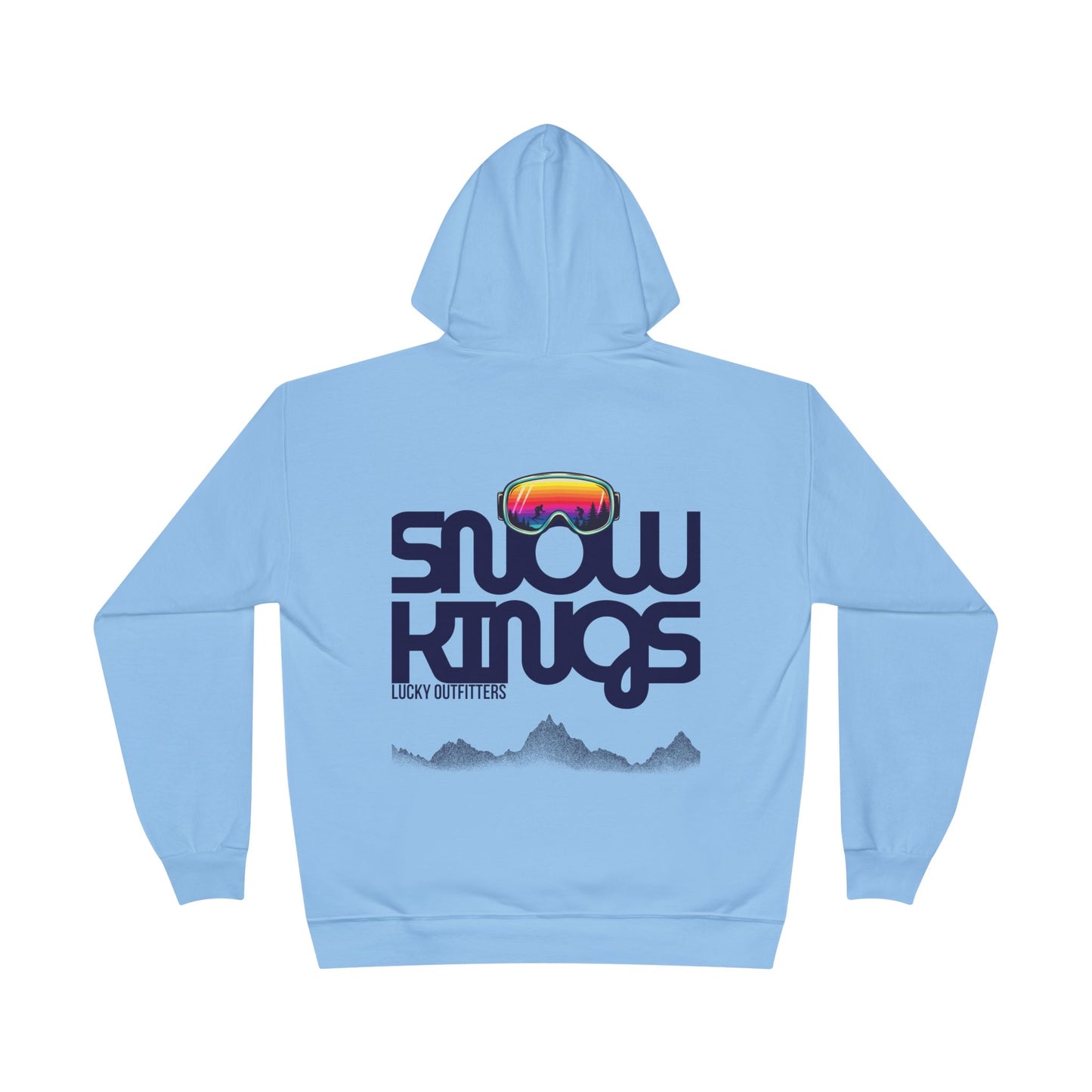 The Snow Kings Retro Goggles Hoodie - Unisex Pullover by Lucky Outfitters