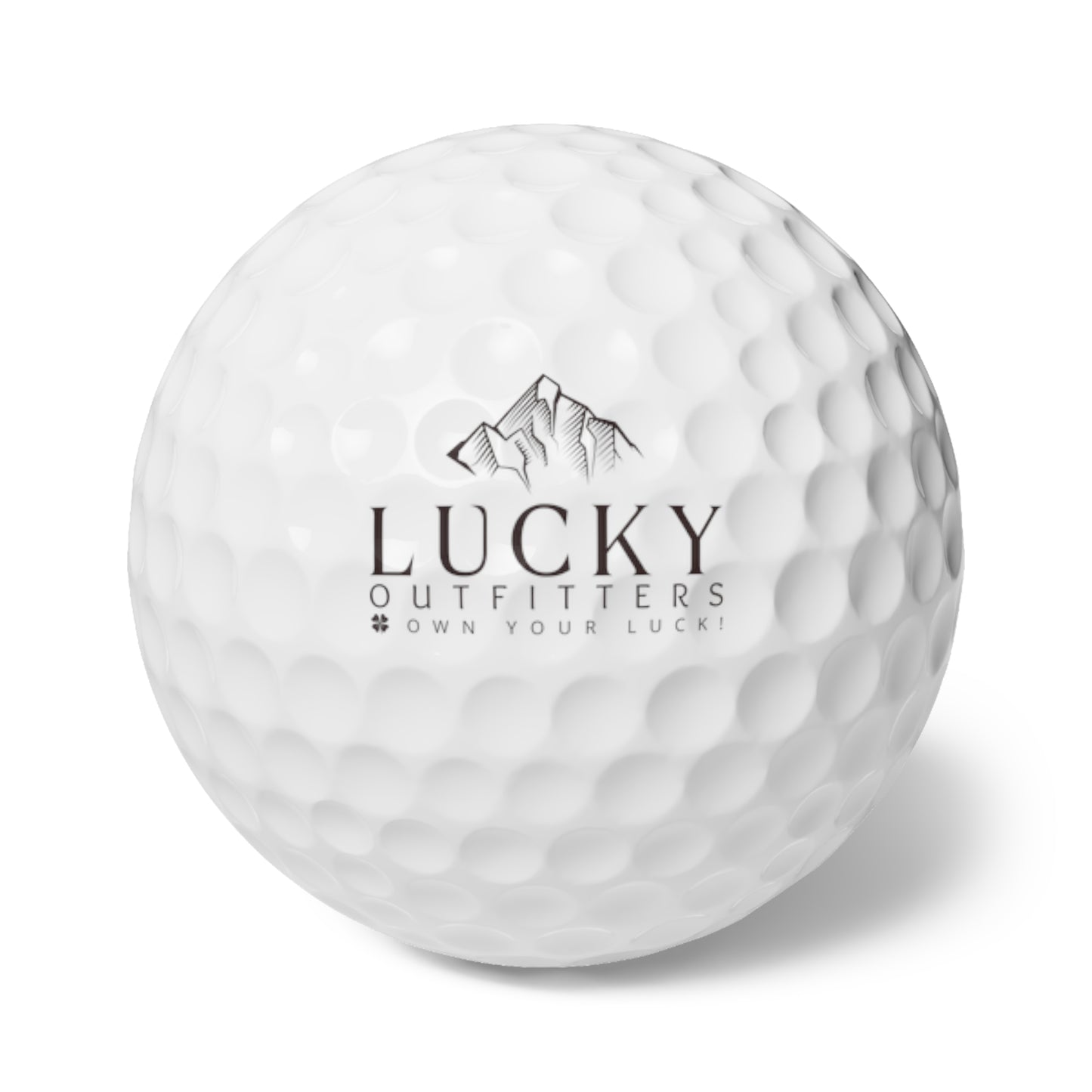 Lucky Outfitters Golf Balls, 6pcs