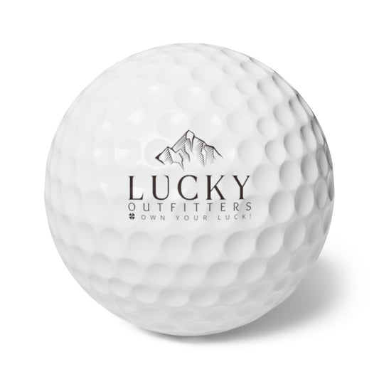 Lucky Outfitters Golf Balls, 6pcs