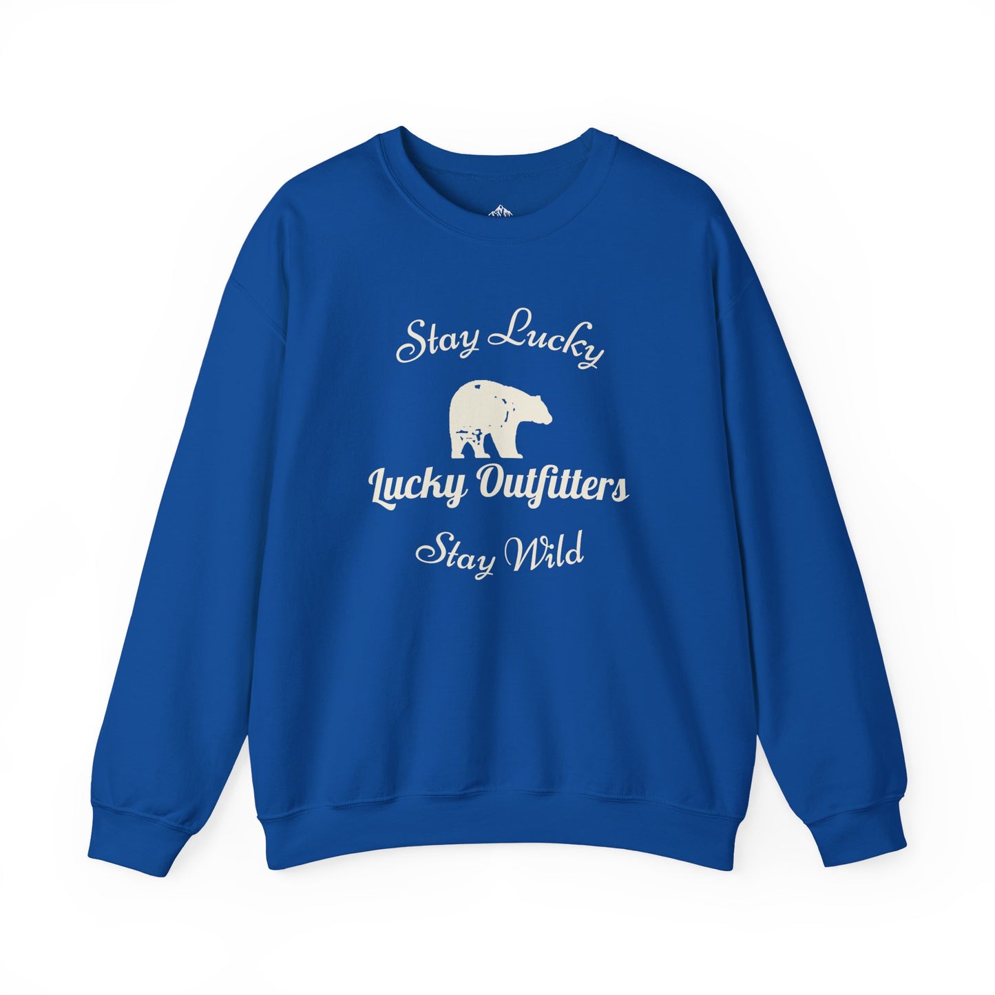 Stay Lucky Stay Wild Bear Unisex Sweatshirt — Lucky Outfitters / Crewneck