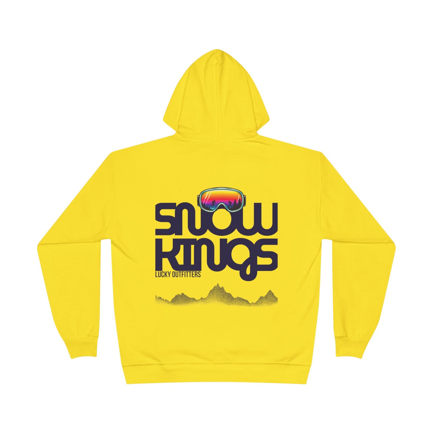 The Snow Kings Retro Goggles Hoodie - Unisex Pullover by Lucky Outfitters