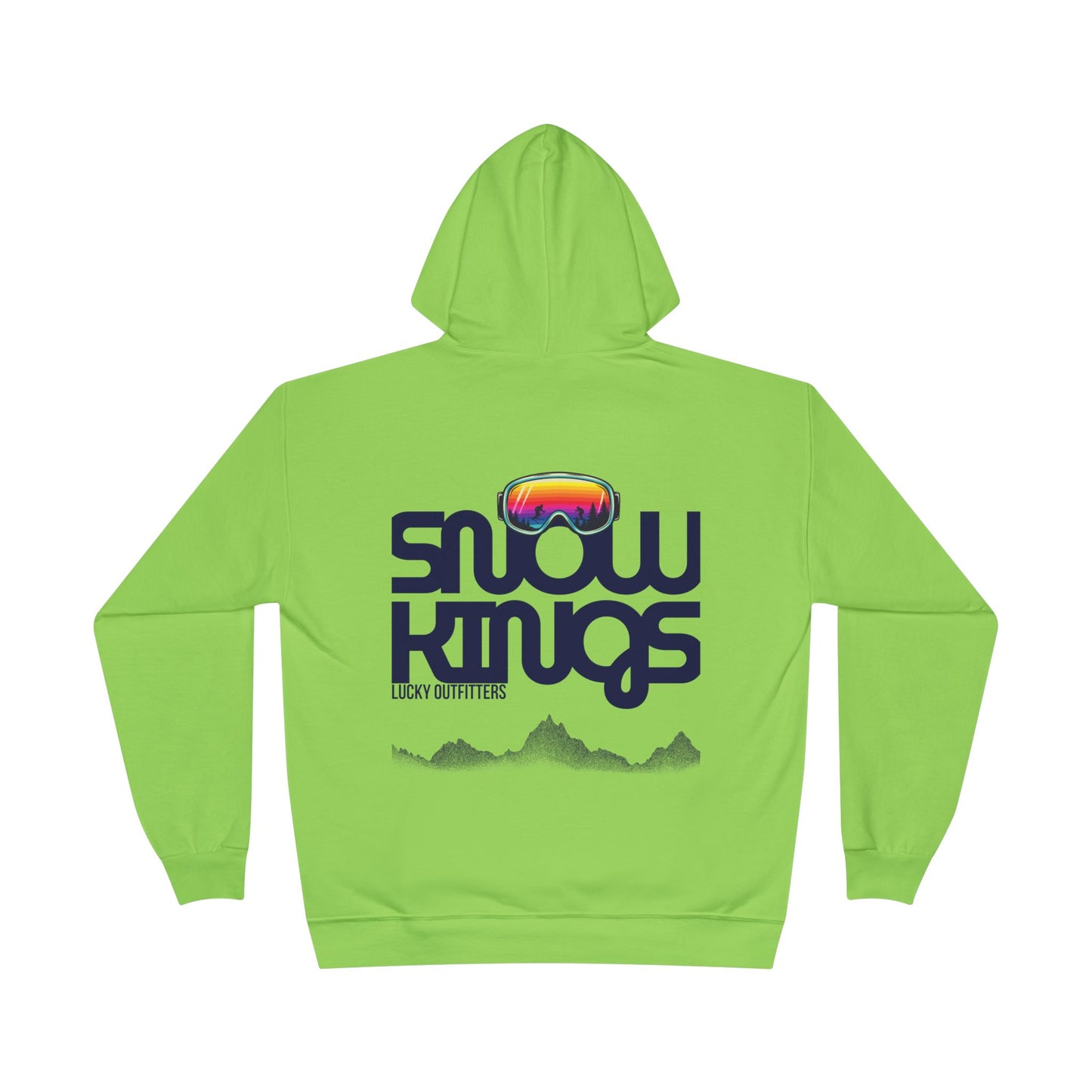 The Snow Kings Retro Goggles Hoodie - Unisex Pullover by Lucky Outfitters