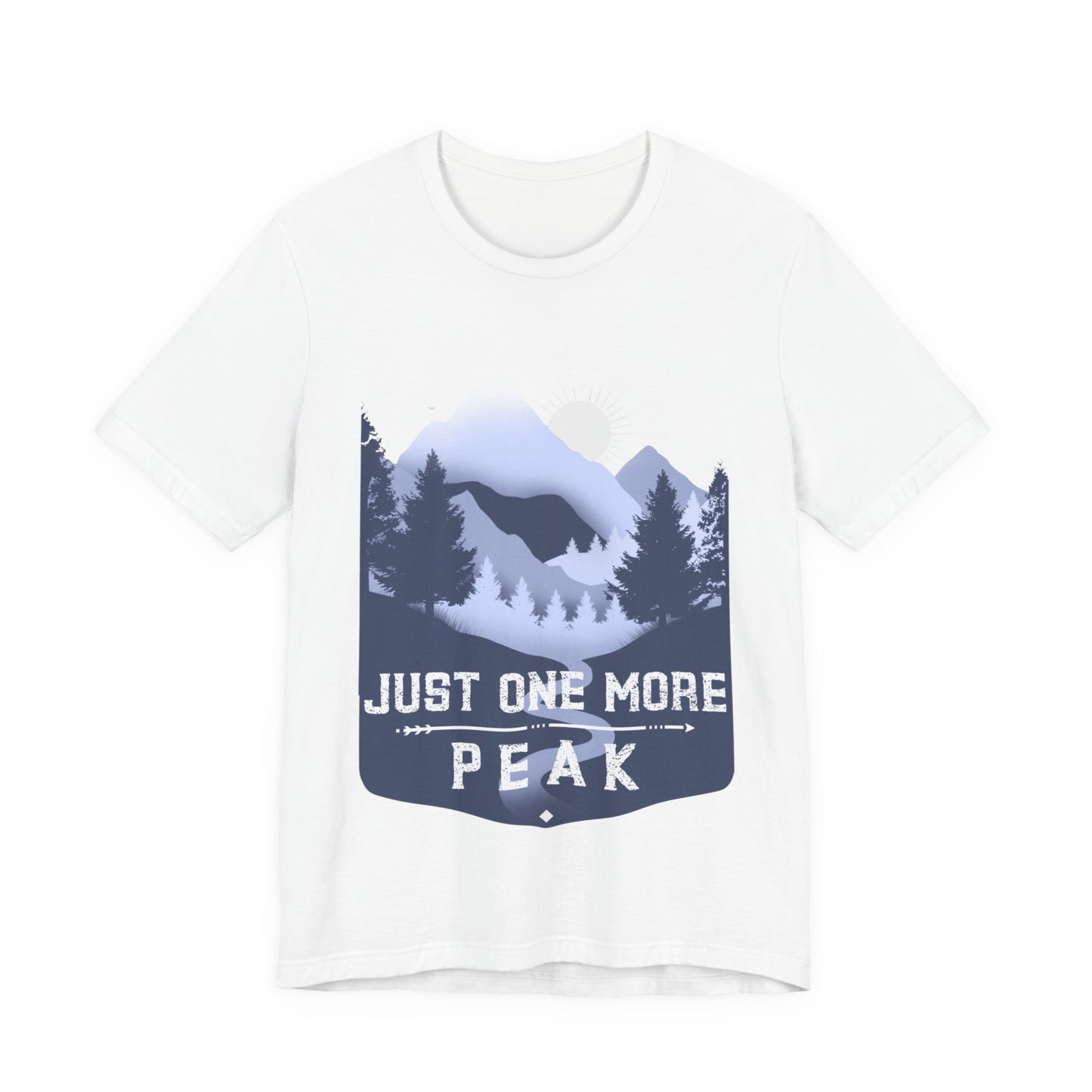 Lucky Outfitters - Just One More Peak Unisex Hiking T-Shirt — Mountain Adventure Tee
