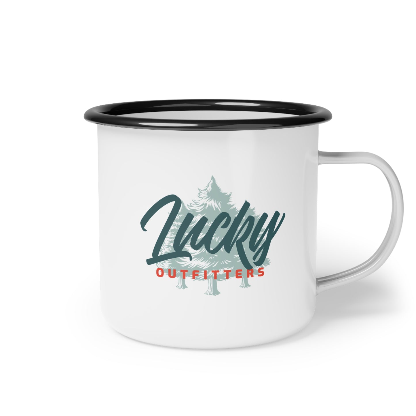 Got Lucky in Yosemite Enamel Camp Cup – Vintage National Park Travel Mug