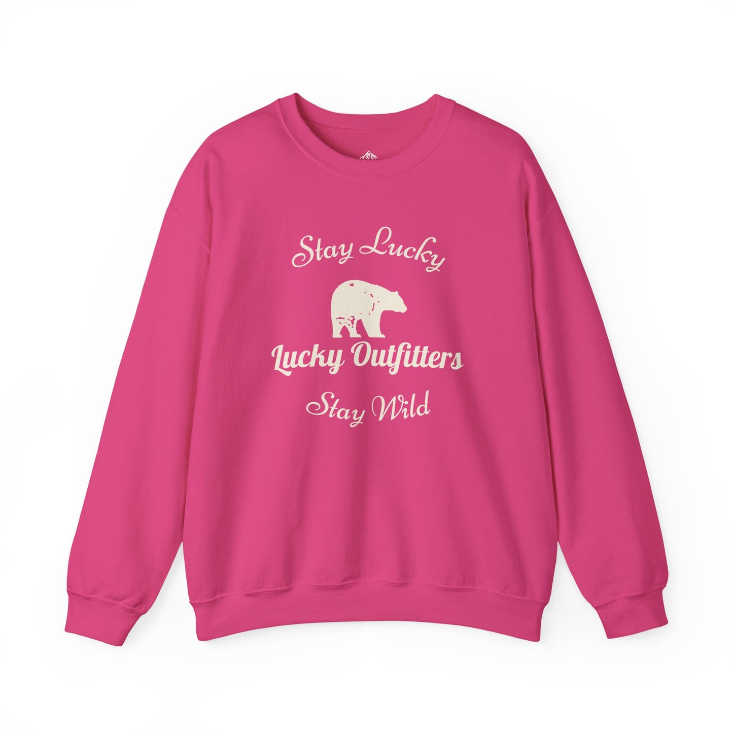 Stay Lucky Stay Wild Bear Unisex Sweatshirt — Lucky Outfitters / Crewneck