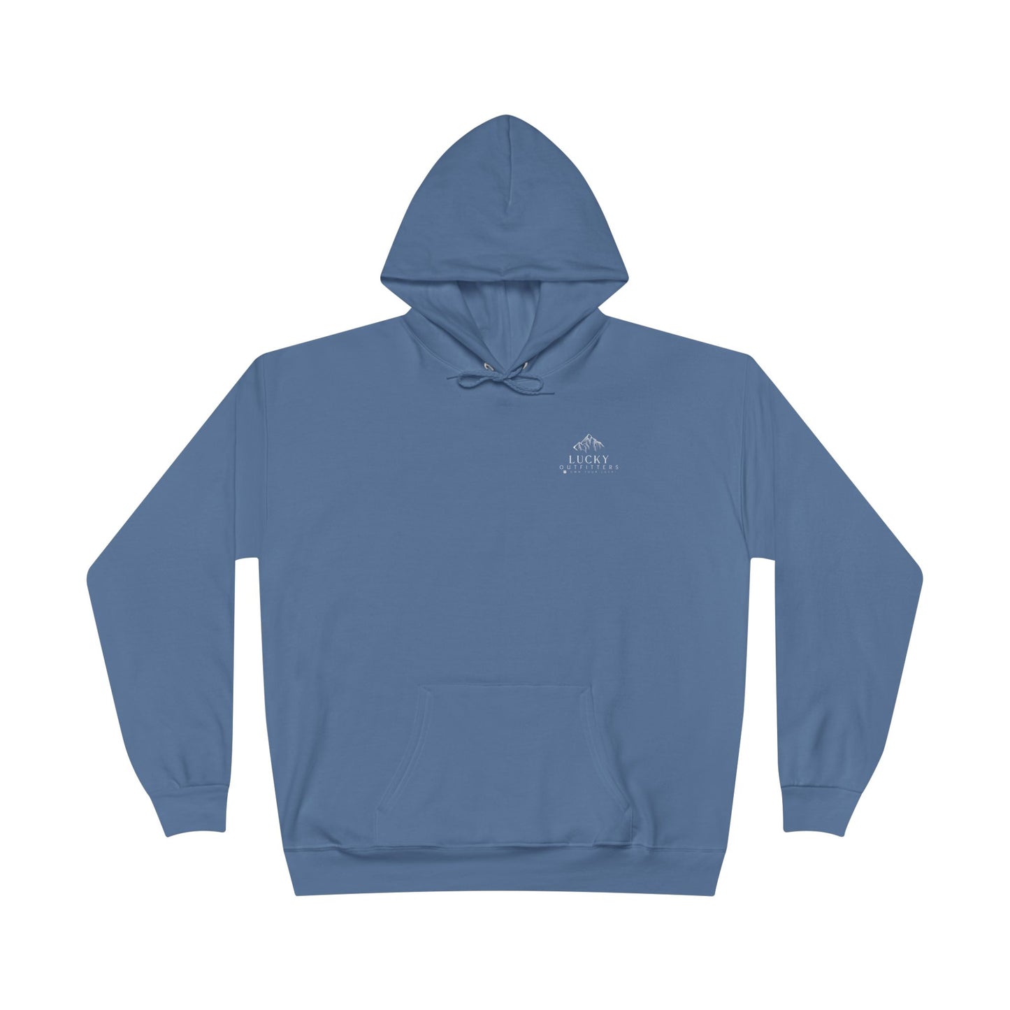 The "Snow Queen" Hoodie - Unisex White Graphic Pullover by Lucky Outfitters