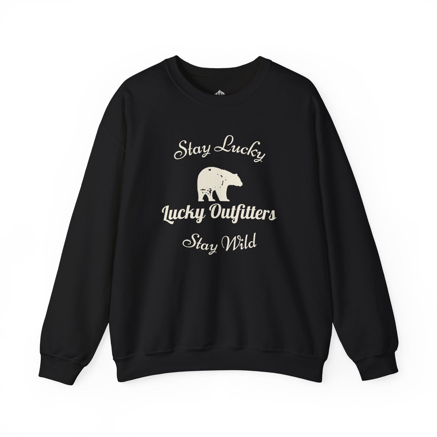 Stay Lucky Stay Wild Bear Unisex Sweatshirt — Lucky Outfitters / Crewneck