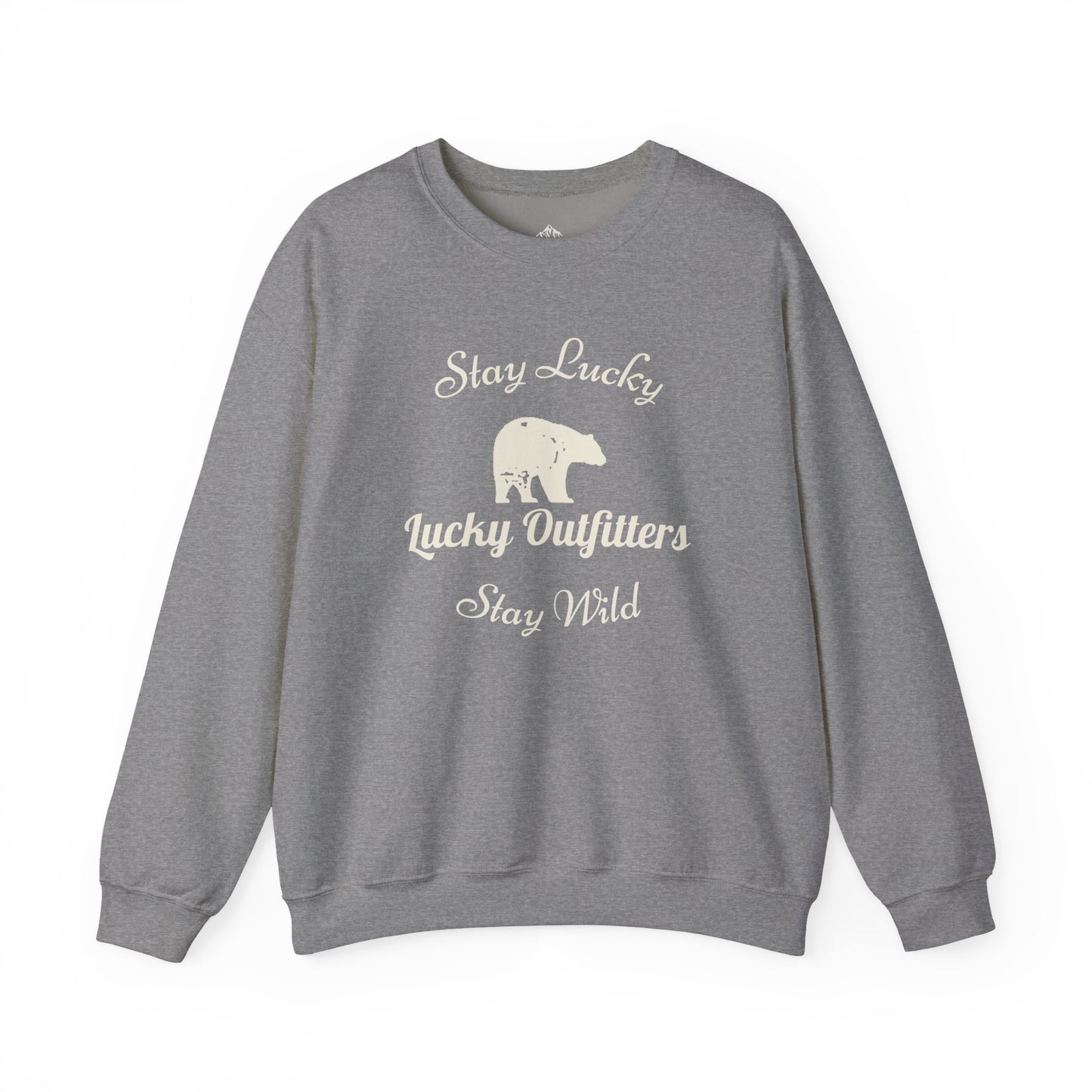 Stay Lucky Stay Wild Bear Unisex Sweatshirt — Lucky Outfitters / Crewneck