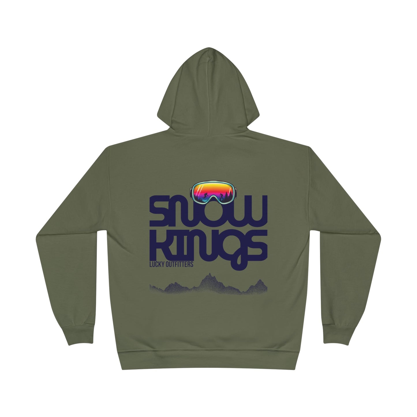 The Snow Kings Retro Goggles Hoodie - Unisex Pullover by Lucky Outfitters