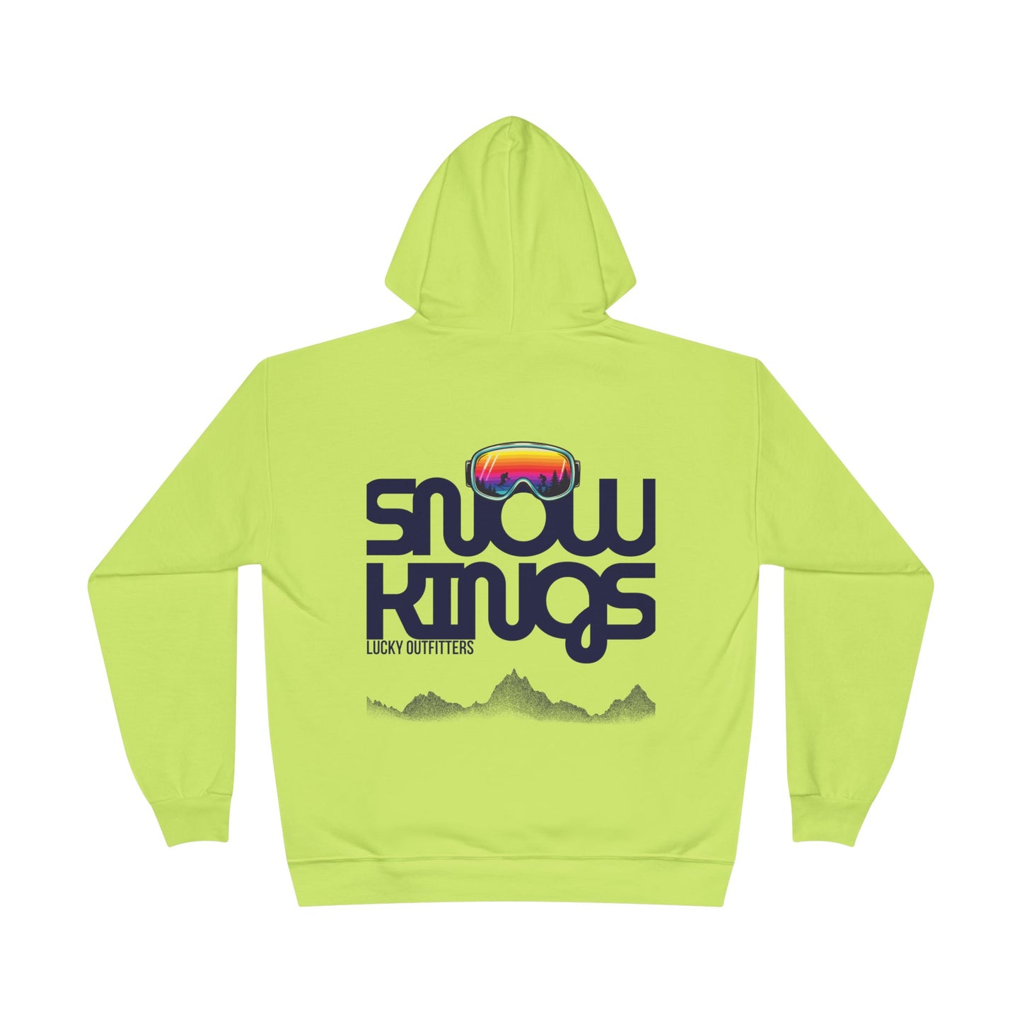 The Snow Kings Retro Goggles Hoodie - Unisex Pullover by Lucky Outfitters